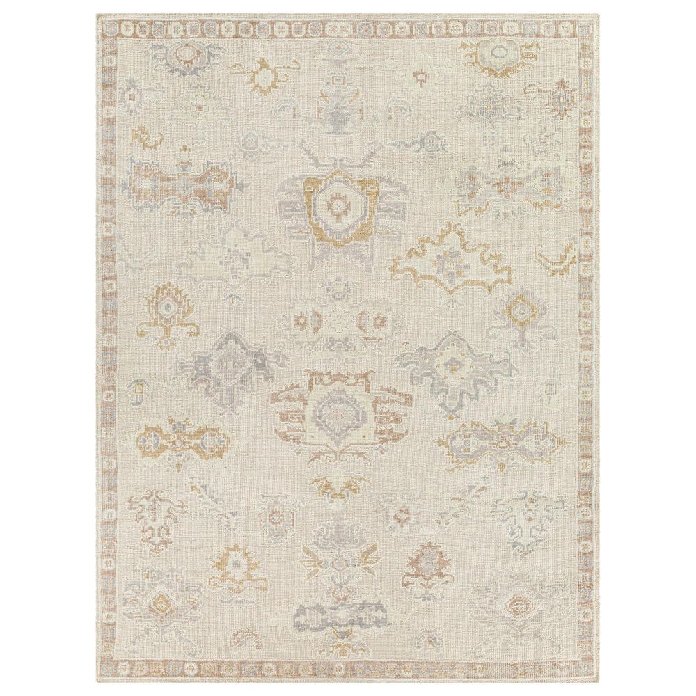 Surya Revere 10" x 14" Brown, Gray and Beige Area Rug, , large