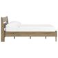 Ashley Deanlow Full Platform Panel Bed in Honey, , large