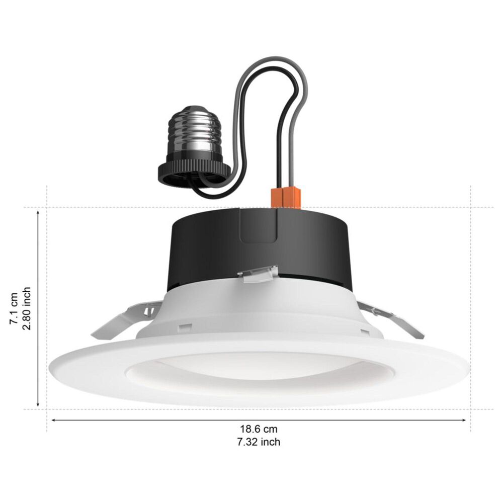 Philips Hue 5/6&quot; High Lumen Recessed Downlight in White and Multi-Color- 2 Pack, , large