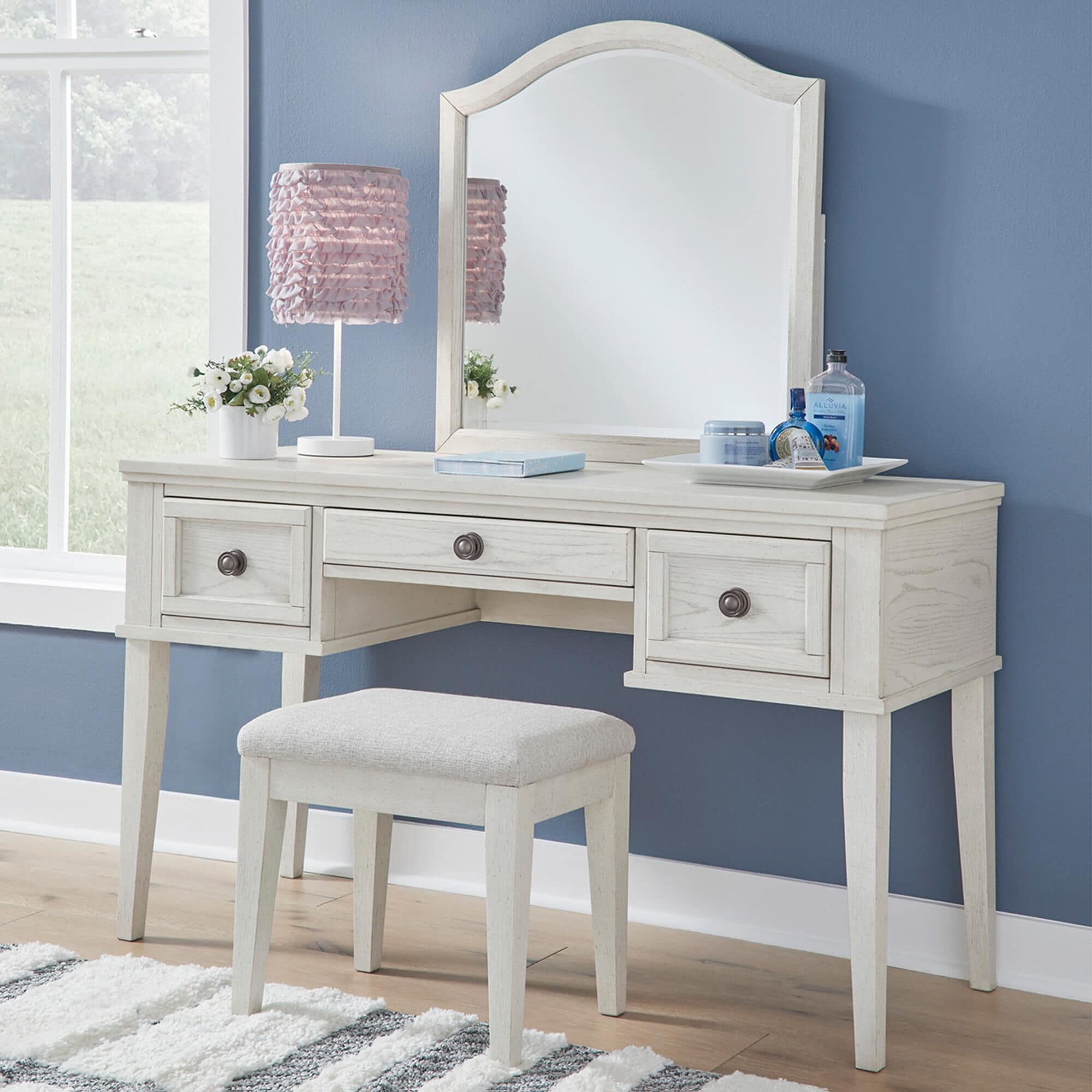 Shop Makeup Vanities Vanity Sets Vanity Benches NFM