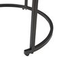 Ashley Jusmour 4-Piece Occasional Nesting Table Set in Black and White, , large