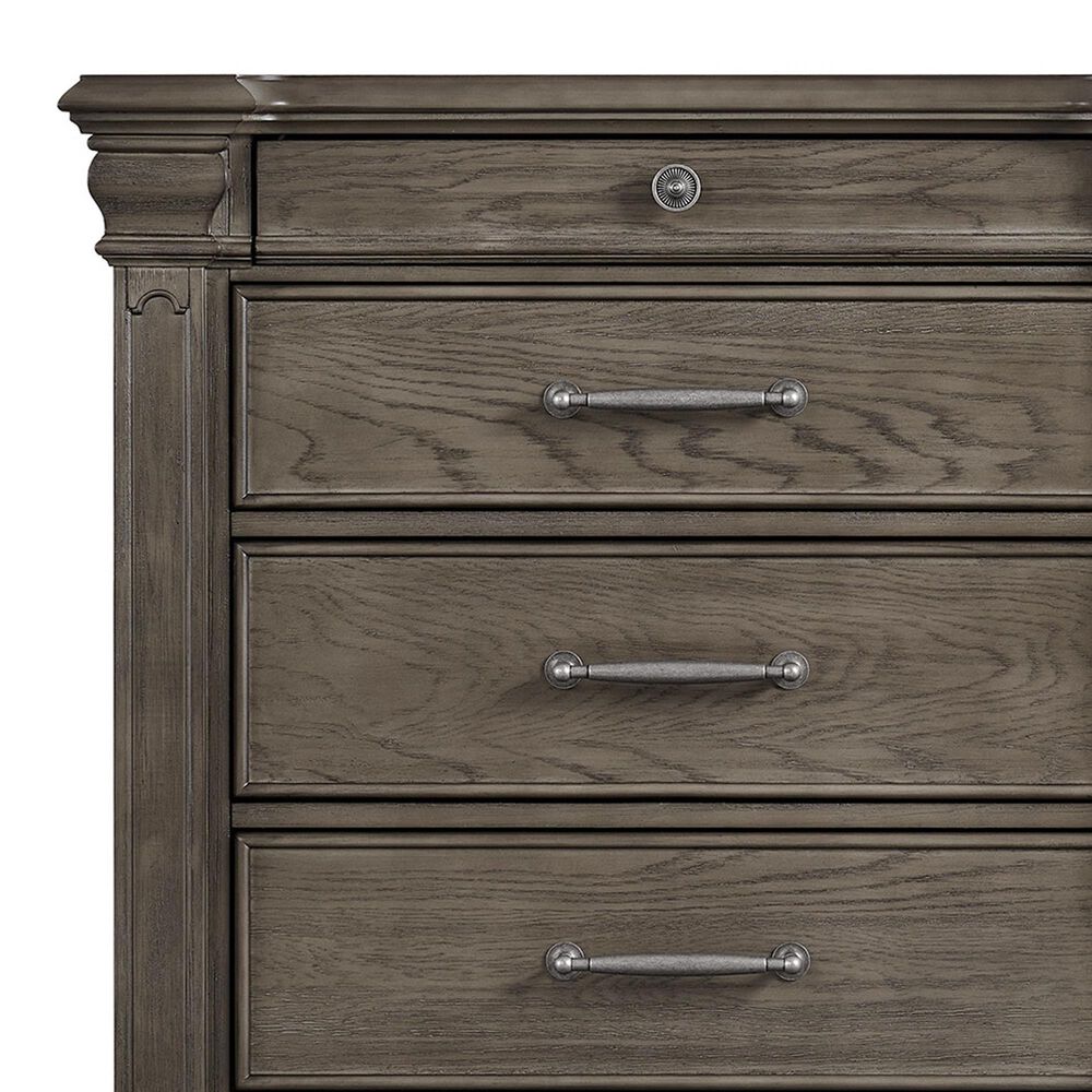 Mayberry Hill Kings Court 6-Drawer Chest in Grey, , large