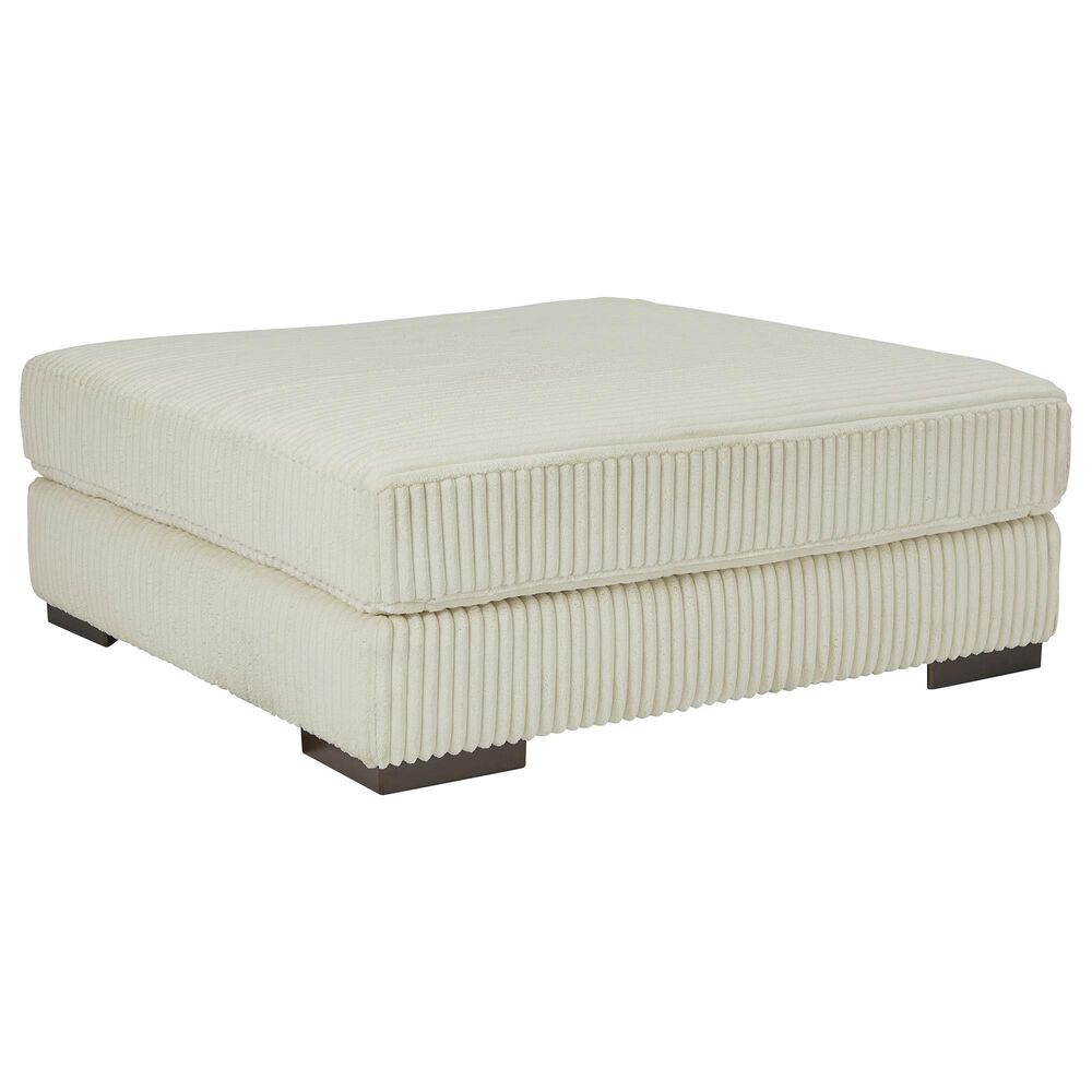 Ashley Lindyn Oversized Accent Ottoman in Ivory, , large
