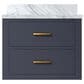 Lexora Home Castor 24" Single Bathroom Vanity in Blue with White Acrylic Top and Rectangular Sink, , large
