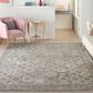 Nourison Starry Nights STN09 5" x 7" Grey and Navy Area Rug, , large