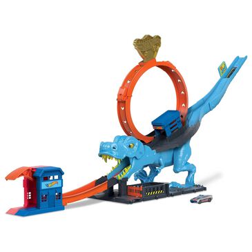 Hot Wheels City T-Rex Chomp-Down Playset, , large