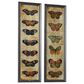 Maple and Jade 36" x 11" Butterfly Wall Art in Multicolor (Set of 2), , large