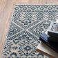 Oriental Weavers BransonBR02A 7"10" x 10" Blue and Beige Area Rug, , large
