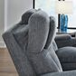 Ashley Forest Lake Power Reclining Sofa in Steel, , large