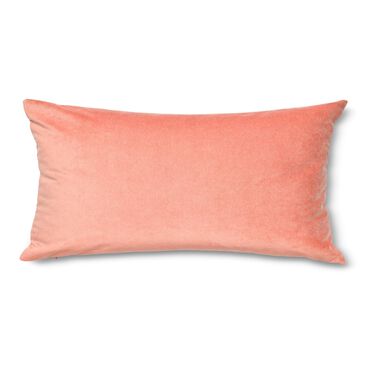Ann Gish Fresco Velvet Throw Pillow in Rhubarb, , large