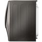 LG Mega Capacity Gas Dryer With Steam in Black Stainless Steel, , large