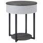 Ashley Sethlen Accent Table with Speaker in Gray and Black, , large