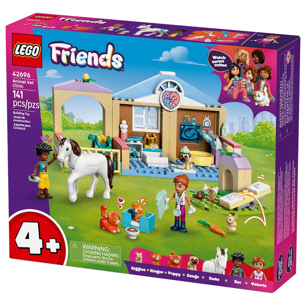 LEGO Friends Animal Vet Clinic Building Set, , large