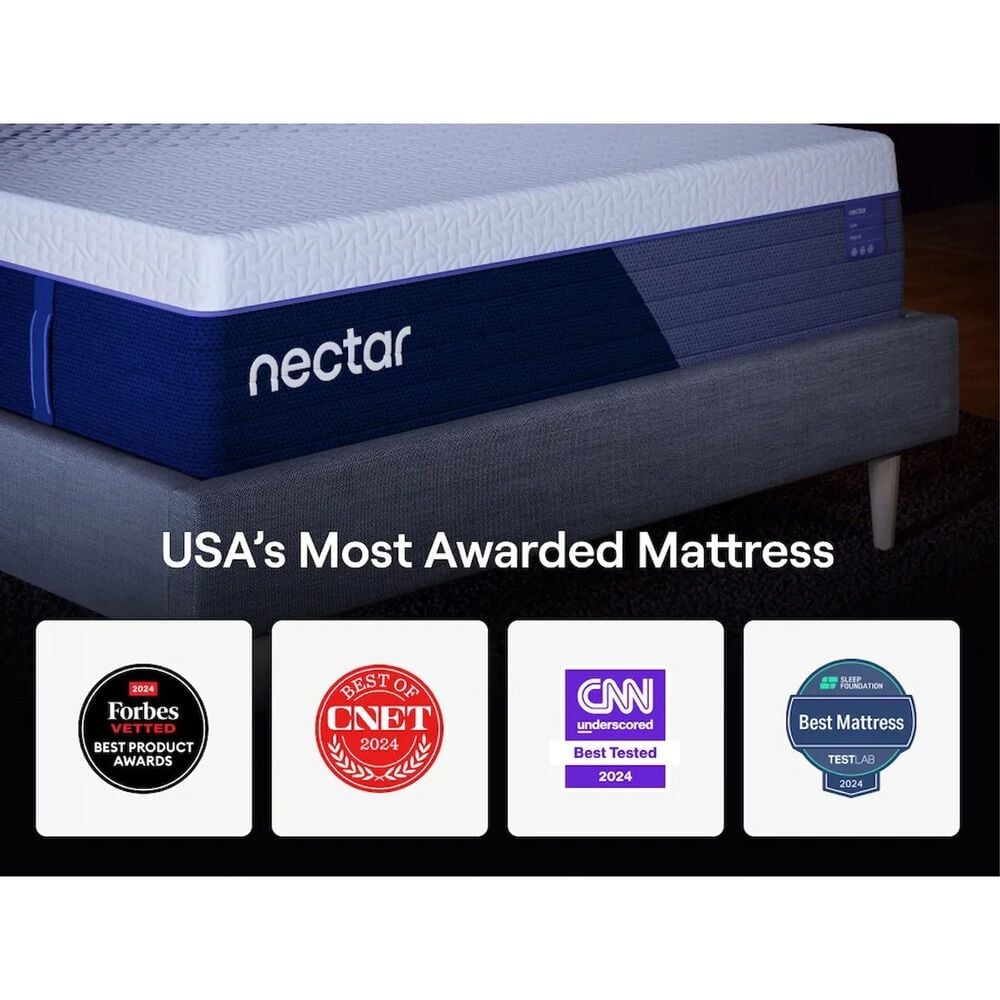 Nectar Luxe Hybrid 5.1 Medium Plush King Mattress, , large