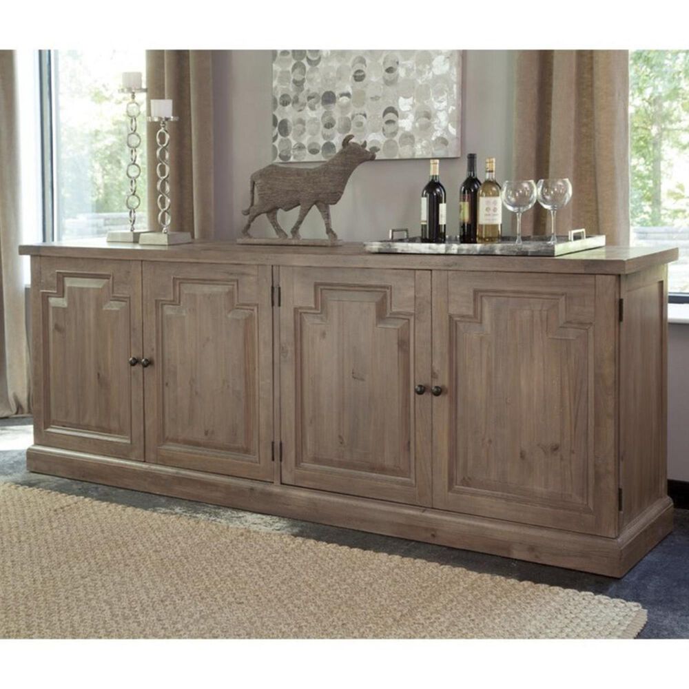 Donny Osmond Home Florence Sideboard with Nested Drawers in Natural, , large
