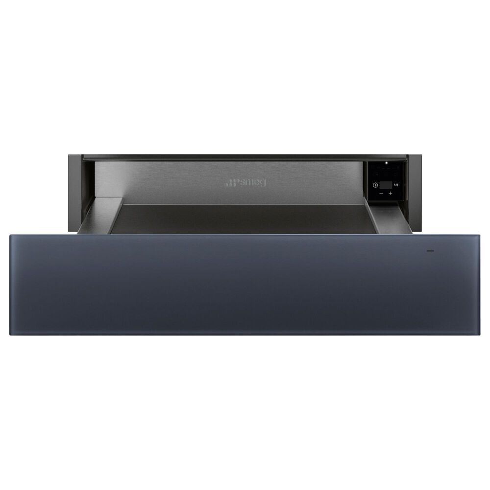 SMEG Linea 24" Warming Drawer in Neptune Grey, , large