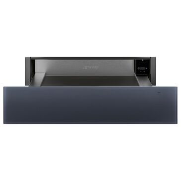 SMEG Linea 24" Warming Drawer in Neptune Grey, , large