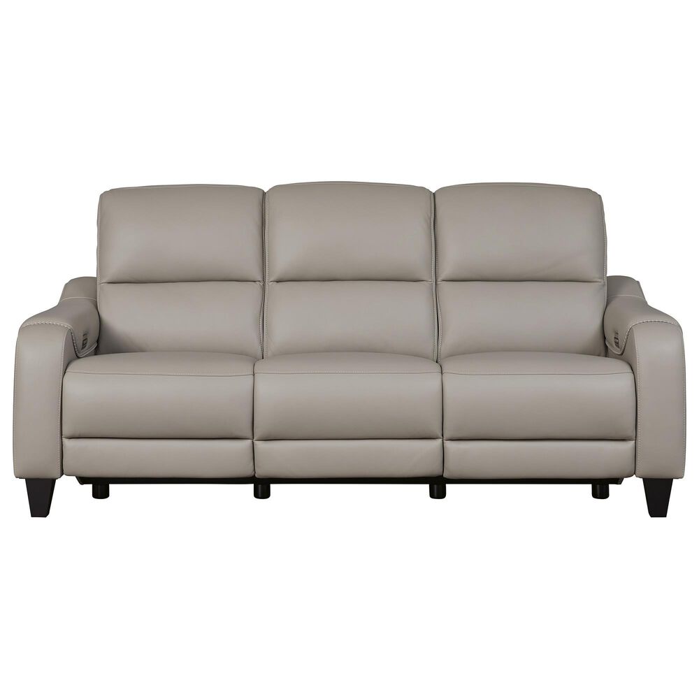 Ashley Mercomatic Power Reclining Sofa in Gray, , large