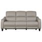 Ashley Mercomatic Power Reclining Sofa in Gray, , large