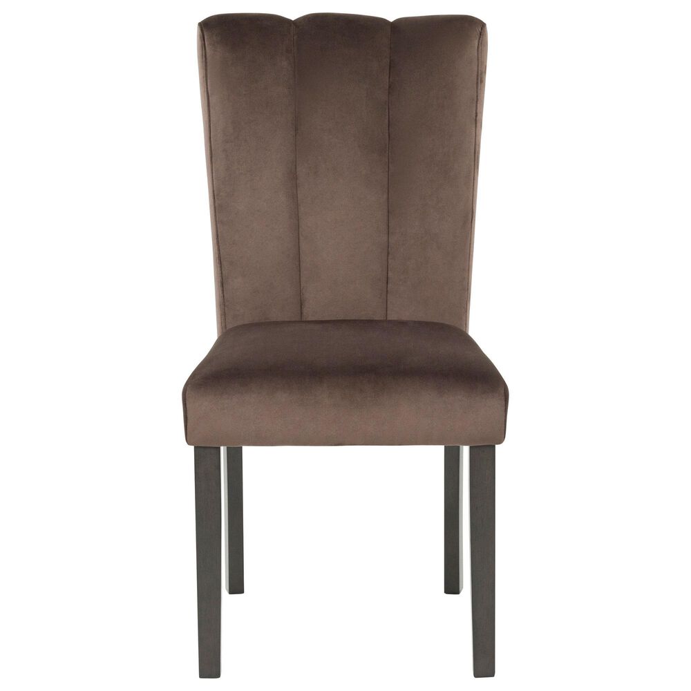 Ashley Jeshina Side Chair in Dark Brown, , large