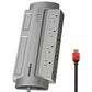 Helios 2-Piece Powermax 8 AC Outlet Surge Protector and Black Series 6" 8K HDMI Cable, , large
