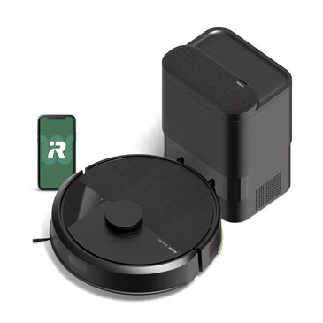 iRobot Roomba Plus 105 Vac Robot Vacuum with AutoEmpty Dock in Black, , large