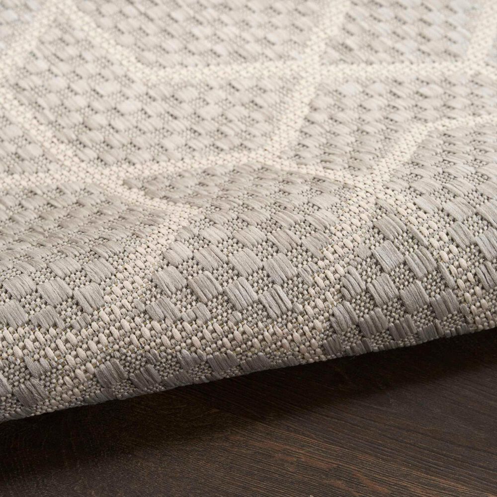 Nourison Horizon HOZ01 Grey 10&#39; x 14&#39; Indoor/Outdoor Area Rug, , large