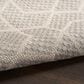 Nourison Horizon HOZ01 Grey 10" x 14" Indoor/Outdoor Area Rug, , large
