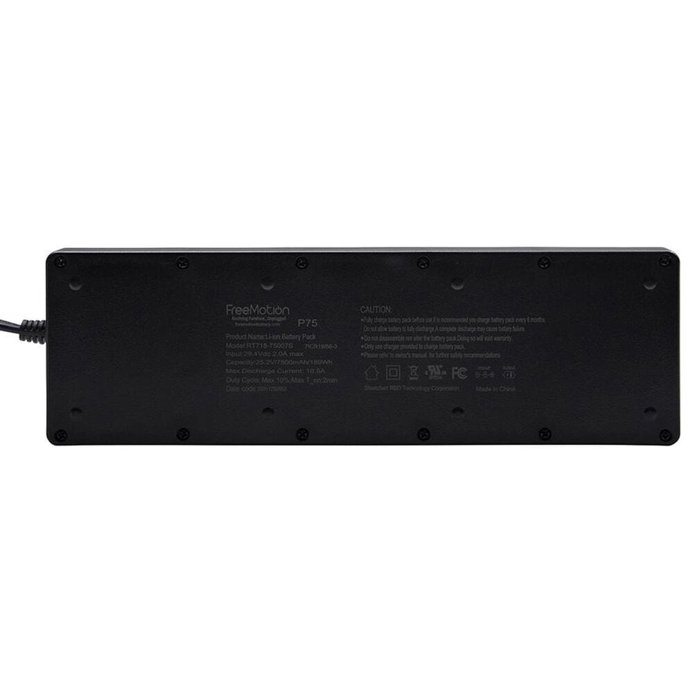 Simeon Collection FreeMotion 7500mAh Battery in Black, , large