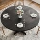 GARVEE 47" Round Dining Table in Black - Table Only, , large