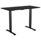 Furniture of America Villalobos Adjustable Office Desk in Black, , large