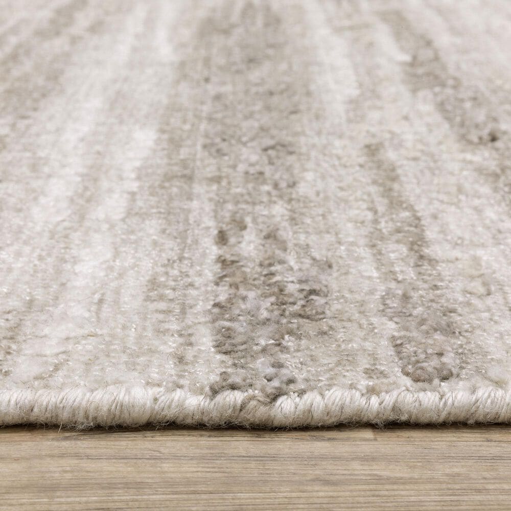 Oriental Weavers Clarke CLA01 Beige and Brown 2'6" x 10'Runner, , large