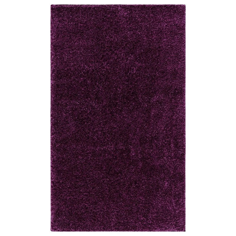 Safavieh August Shag 2"3" x 4" Purple Area Rug, , large