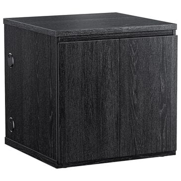 ErgoAV Modular Shelf Cabinet in Black, , large