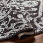 Surya Piazza 2" x 3" White, Charcoal Area Rug, , large