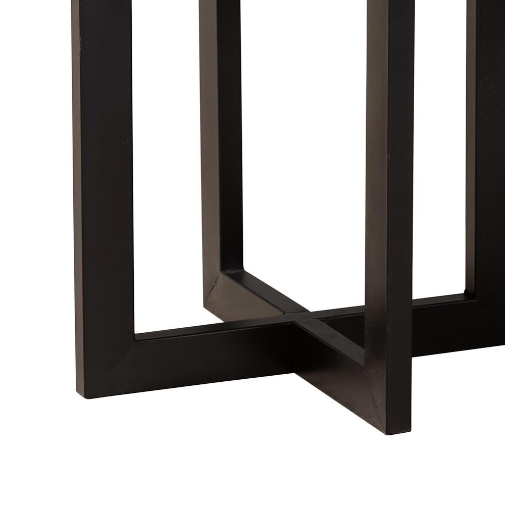 Baxton Studio Horace End Table in Natural Brown and Black, , large