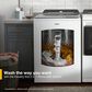 Whirlpool 5.3 Cu. Ft. Top Load Washer and 7.4 Cu. Ft. Top Load Gas Dryer Laundry Pair in White, , large