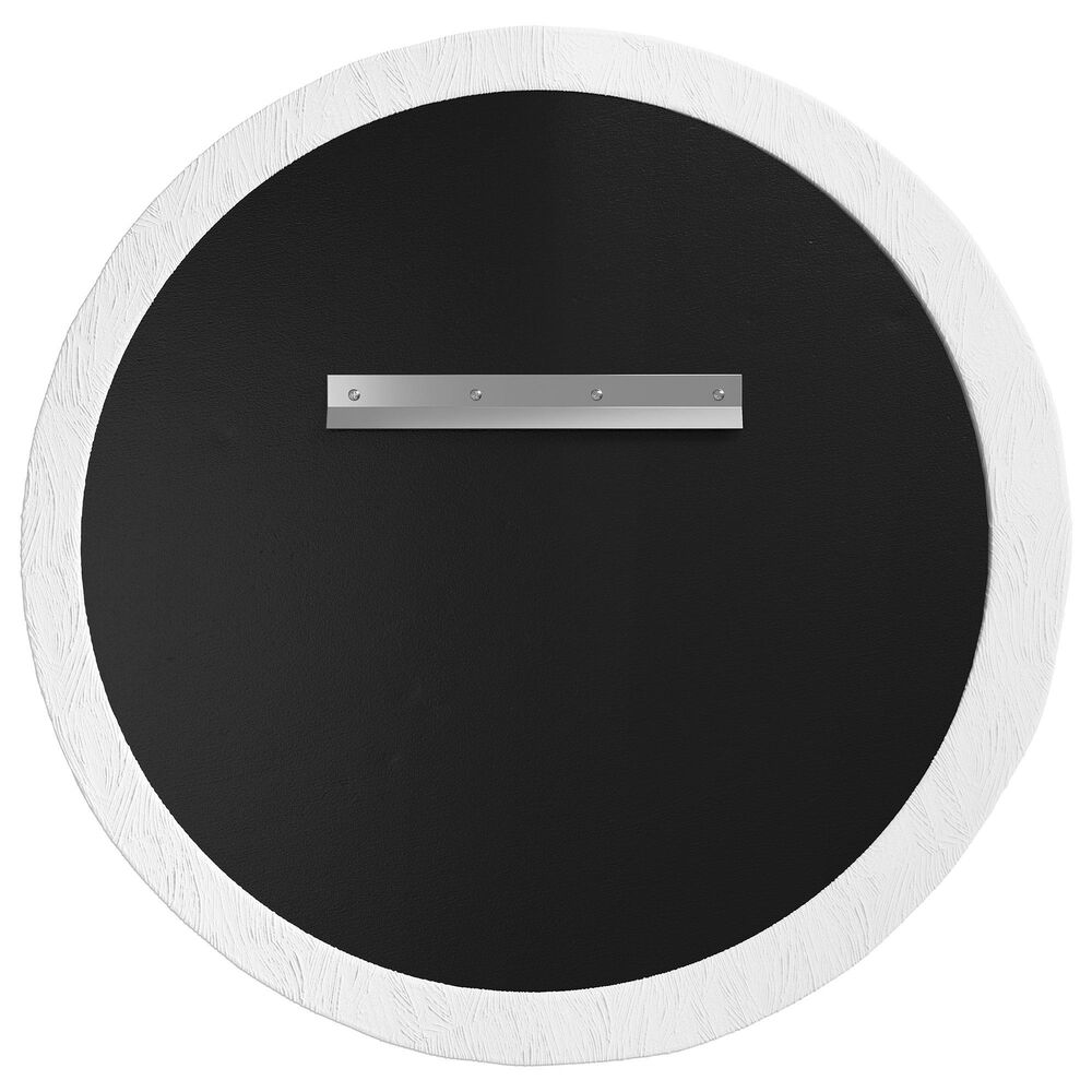 James Martin Terra 30&quot; Round Mirror in Limestone, , large