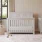 DaVinci Emory Farmhouse 4-in-1 Convertible Crib in White Driftwood, , large