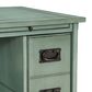 Linon Home Decor Parnell Side Table in Teal, , large