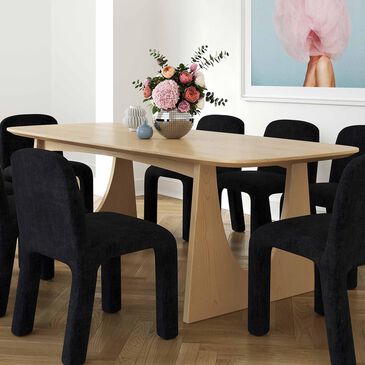 Tov Furniture Cybill Rectangular Dining Table in Natural - Table Only, , large