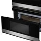Sharp 30" Smart Electric Microwave Wall Oven Combo in Stainless Steel and Black, , large