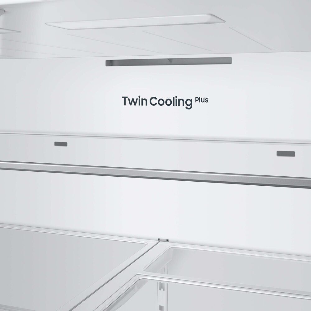 Samsung Bespoke Bespoke 30.1 Cu. Ft. 3-Door French Door Refrigerator - Stainless Steel Panels Included, , large