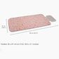 Joseph Joseph Swift Folding Iron and Steaming Mat with Silicone Iron Rest in Peach, , large