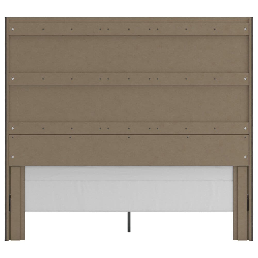 Ashley Fraluna King Panel Storage Bed in Charcoal, , large