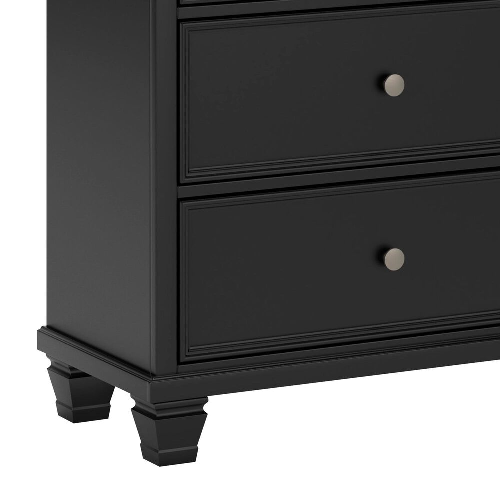 Ashley Lanolee 3-Piece Cal King Panel Bed Set in Black, , large