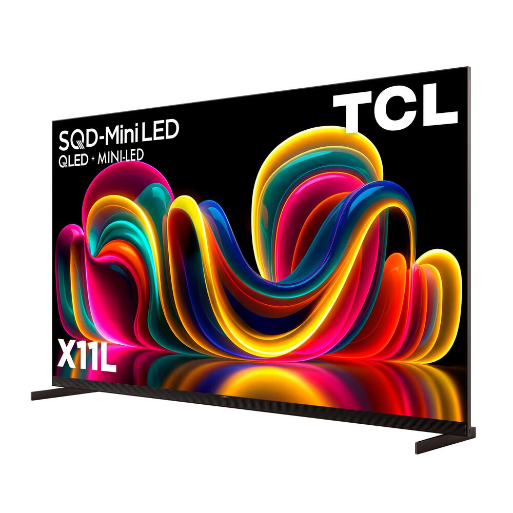 TCL 85" X11L Series 4K UHD HDR SQD-Mini LED Smart TV with Google TV (coming soon), , large