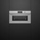Fisher & Paykel Contemporary Series 9 1.9 Cu. Ft. Compact Combination Steam Wall Oven in Brushed Silver, , large