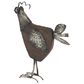 Maple and Jade 19" Farmhouse Rooster Sculpture in Black and Dark Brown, , large