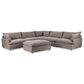 Classic Home Caplan 6-Piece Sectional in Elite Charcoal, , large